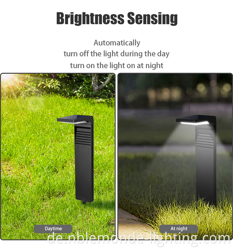 Modern Outdoor Led Solar Bollard Light